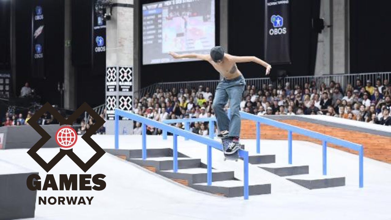 Jagger Eaton wins Men&rsquo;s Skateboard Street silver | X Games Norway 2018