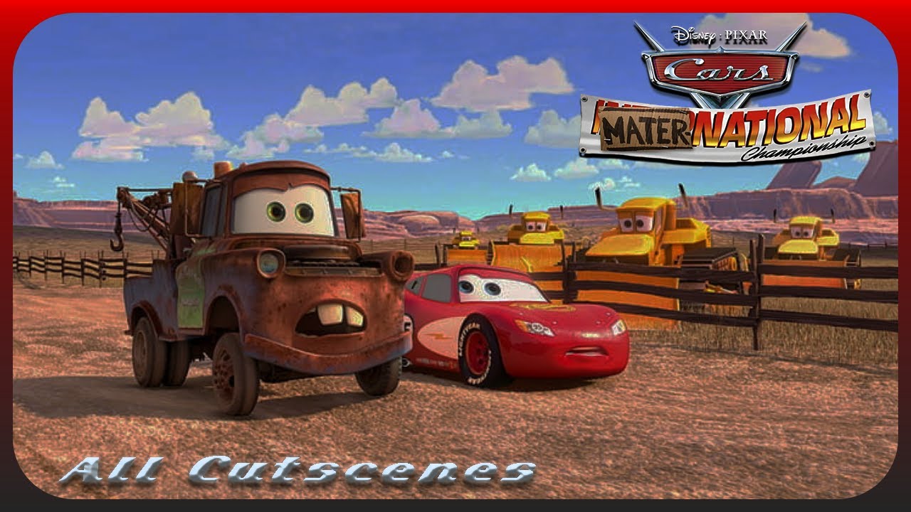 Cars Mater-National Championship All Cutscenes (PS2, PS3, X360, Wii, PC)