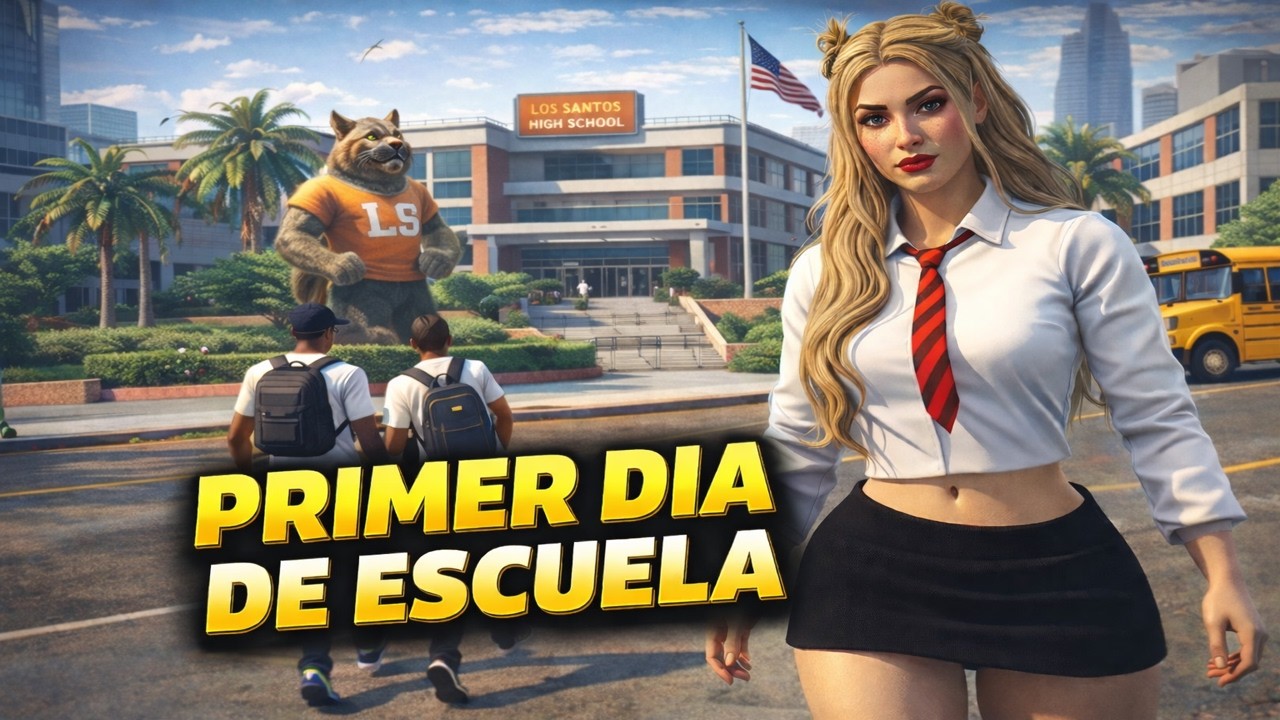 Así Fue el Primer Día de Escuela 😱 | Parte 2 | GTA RP