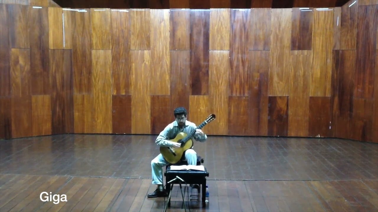 Zamboni Romano - Sonata IX, Sonate d'Involatura di Leuto, Opera Prima (1718) - Marcos Pablo Dalmacio