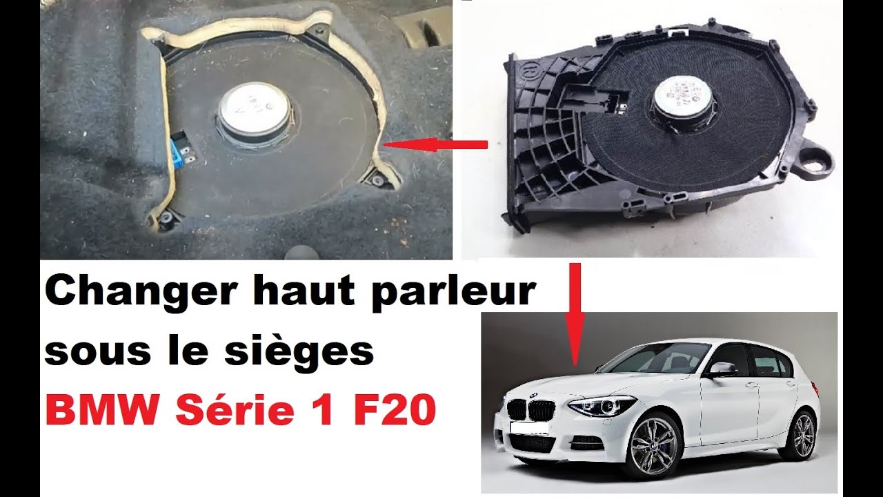 Замена динамика под сидениями BMW 1 серии F20