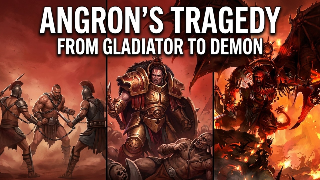 Как Ангрон стал самым трагичным примархом | История Warhammer 40K