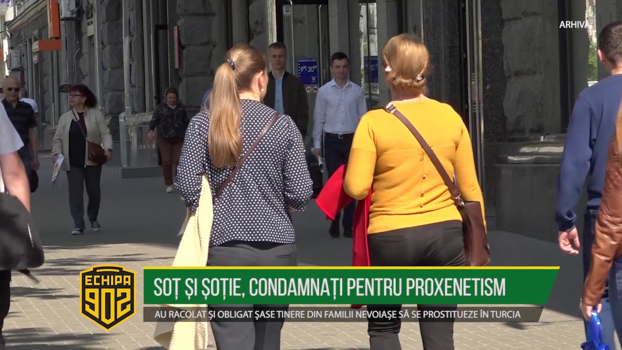 SOȚ ȘI ȘOȚIE, CONDAMNAȚI PENTRU PROXENETISM