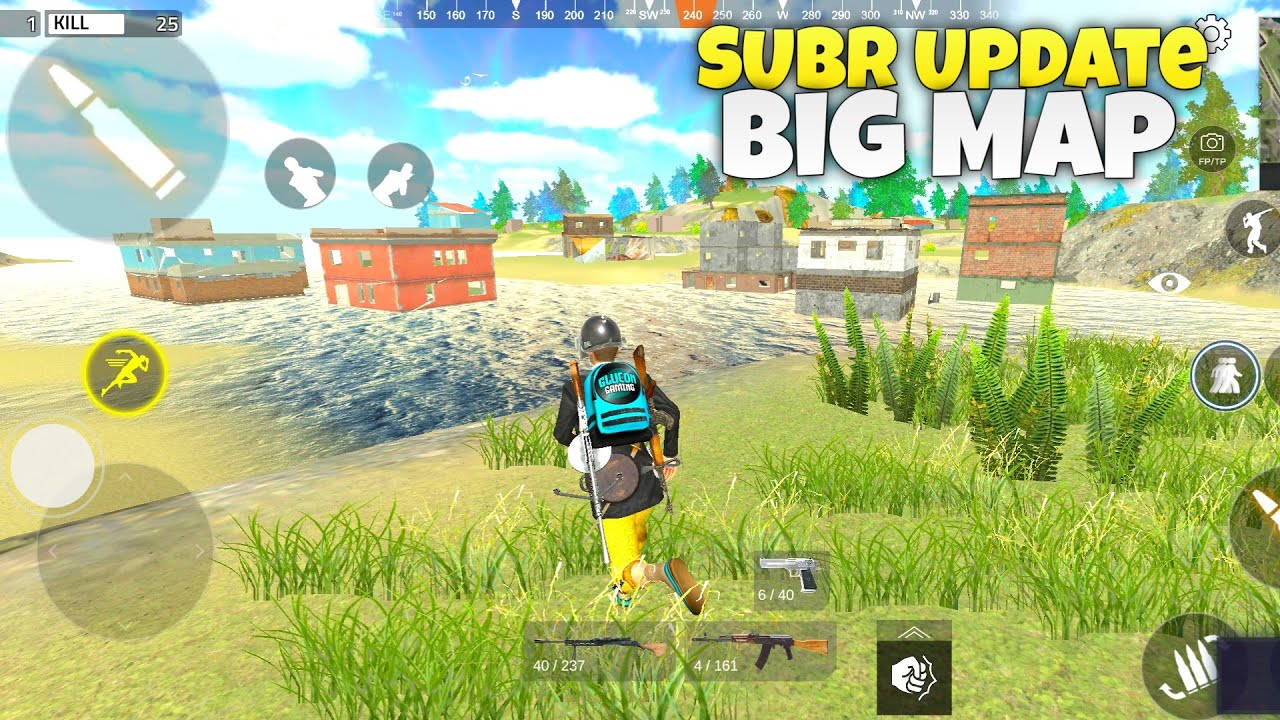 SUBR New Big Map Gameplay | Survival Unknow Battle Royal Update