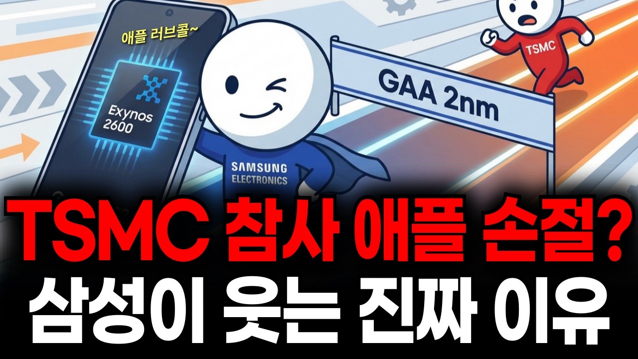 애플도 손절했다? TSMC 2나노 참사에 삼성이 웃는 진짜 이유