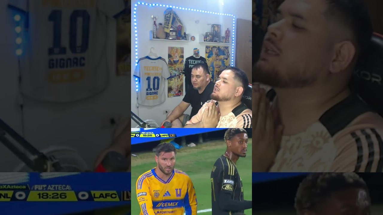 POR POCO OTRA VEZ GIGNAC #tigresuanl   #LeaguesCup #Correa #LeaguesCup #TigresUANL #ReaccionFutbol