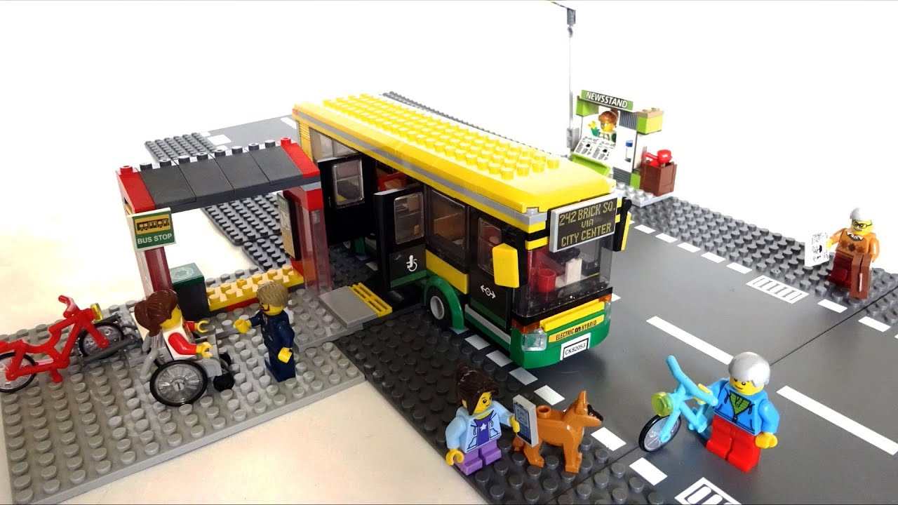 ОБЗОР КОНСТРУКТОРА АВТОБУС QUEEN 82053 Аналог Lego City 60154