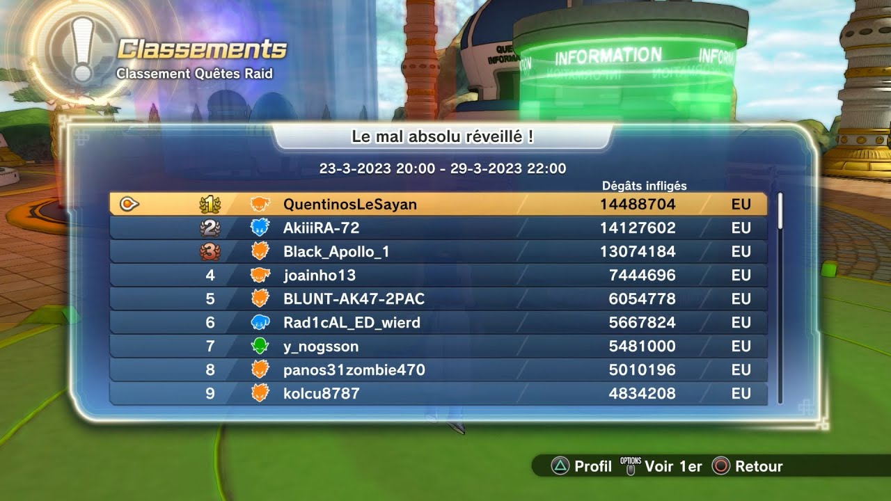 Cell Max raid shenanigans: road to number 1 with @goddessofsaiyans and @ScorpionFlame6