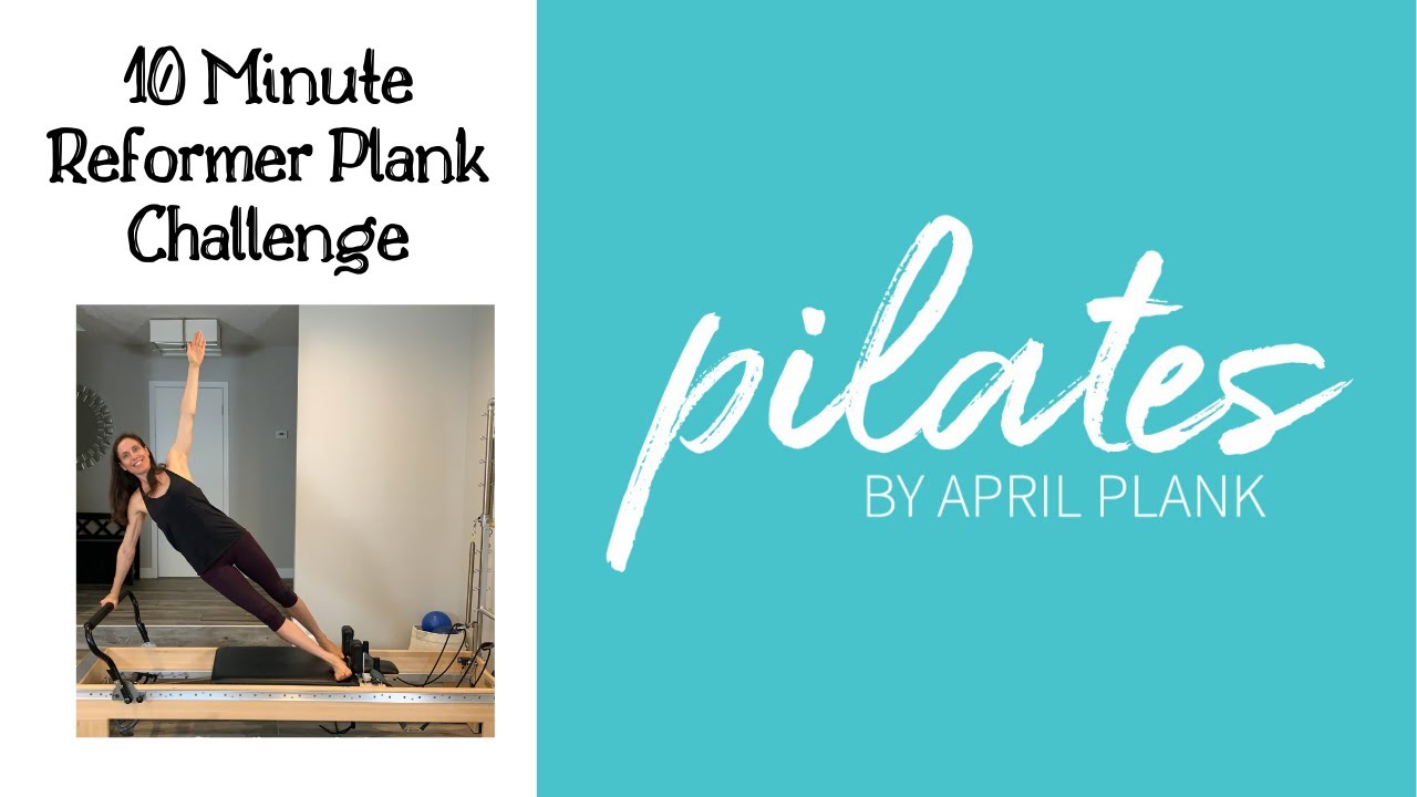 10 minute reformer plank challenge! (No Props Needed)