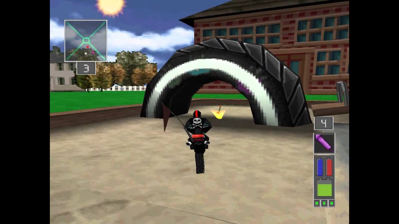 Twisted Metal Small Brawl - Mr. Grimm - Playground Peril