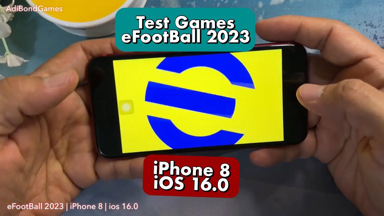 eFootBall 2023 | iPhone 8 | ios 16.0