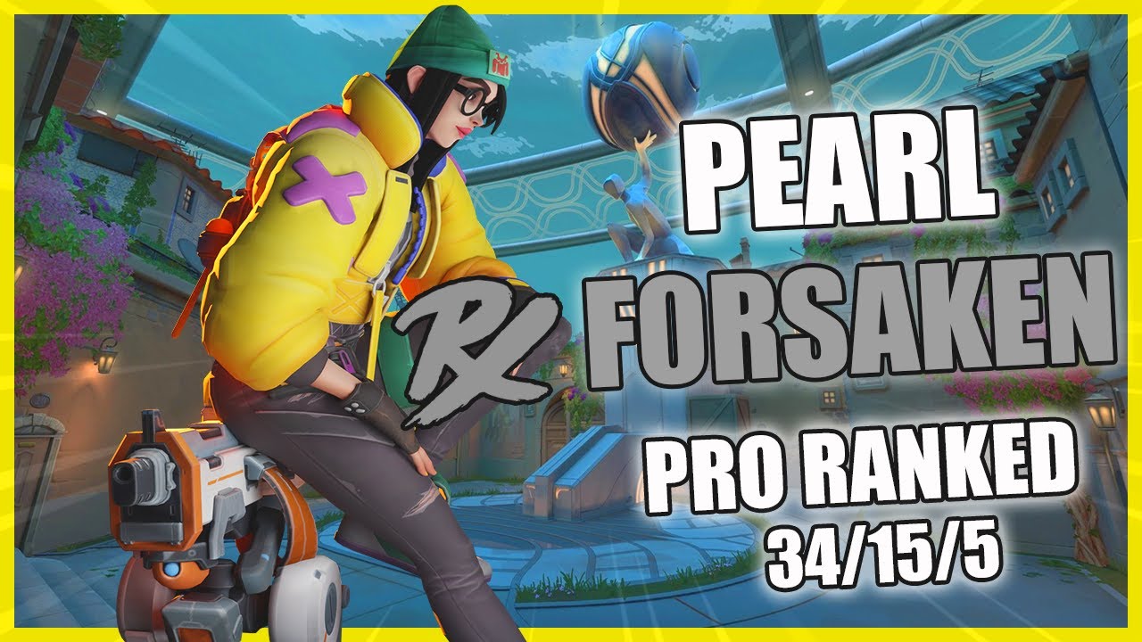 PRX F0rsakeN Killjoy Pearl | Valorant Pro Vod Ranked Gameplay