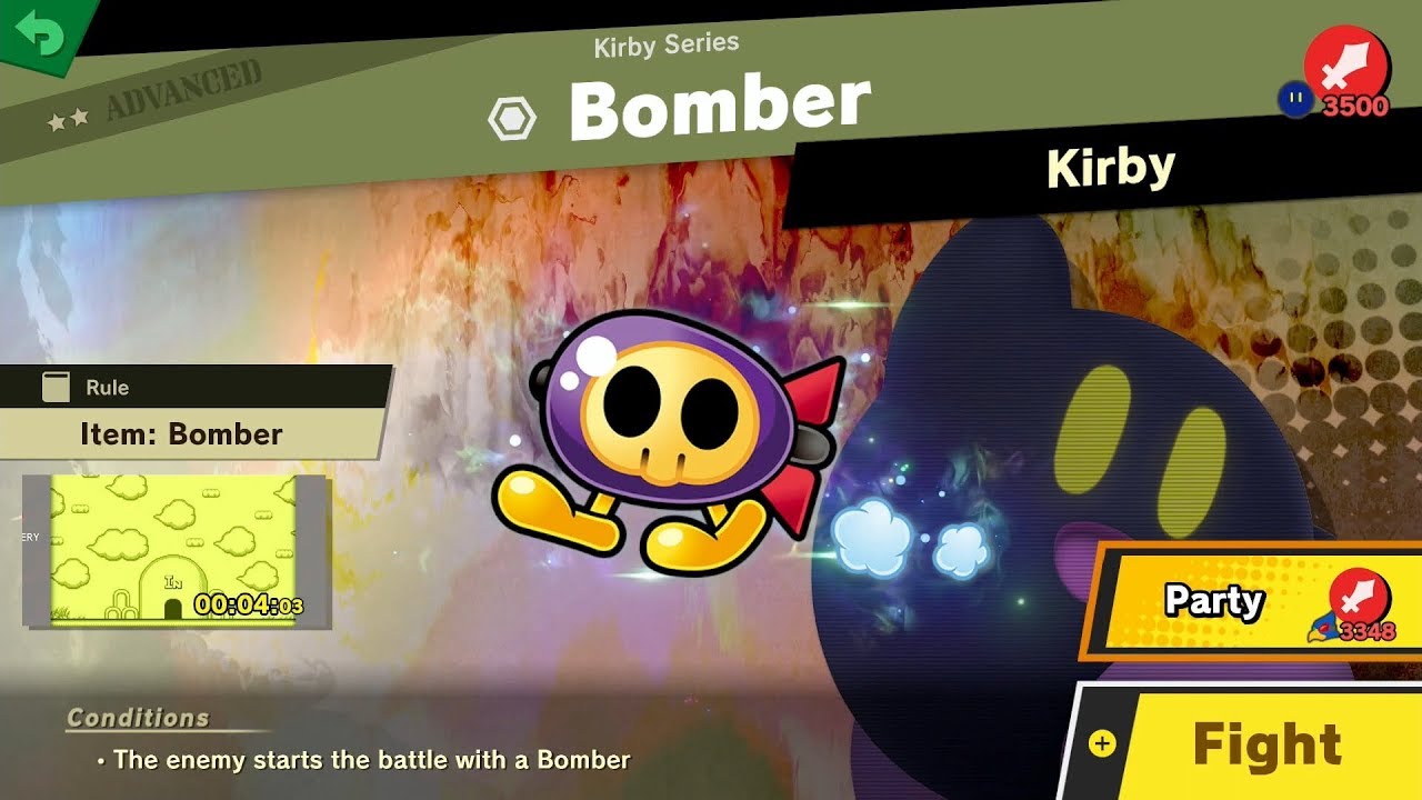 370. Bomber - Fair Spirit Battle - Super Smash Bros. Ultimate