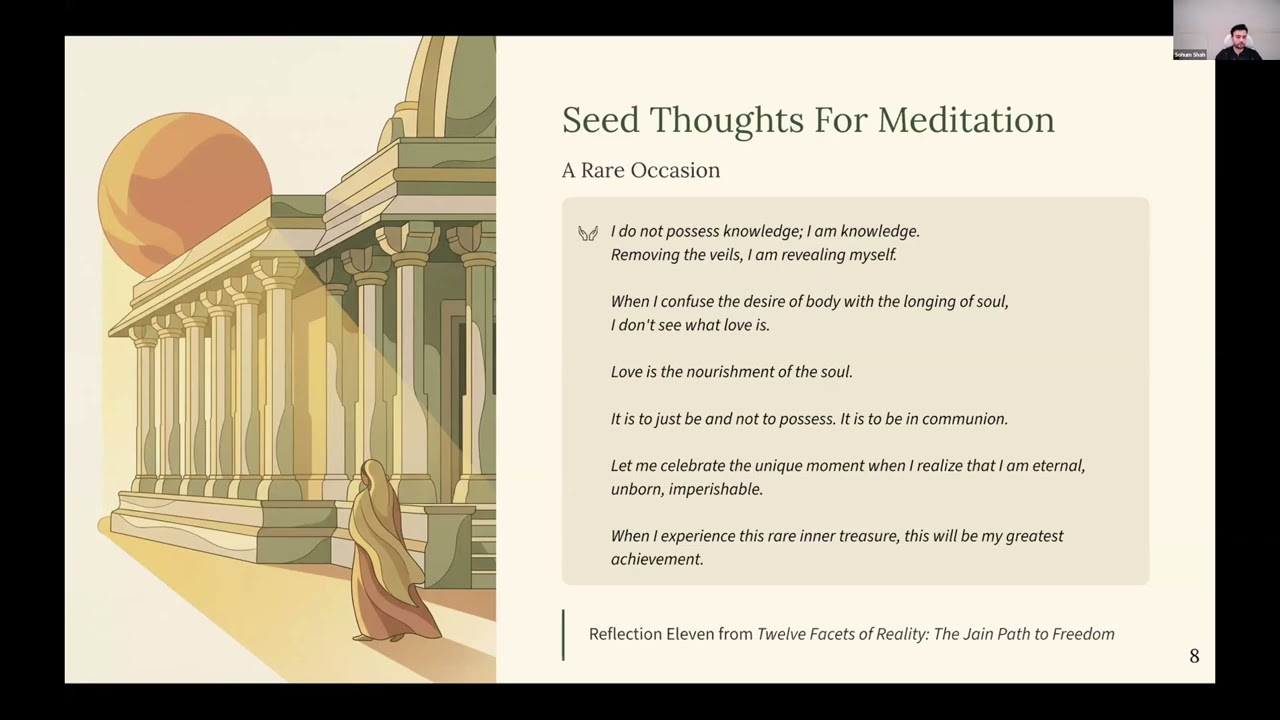Modern Yogic and Meditative Practices Taught by Gurudev Shree Chitrabhanu Ji