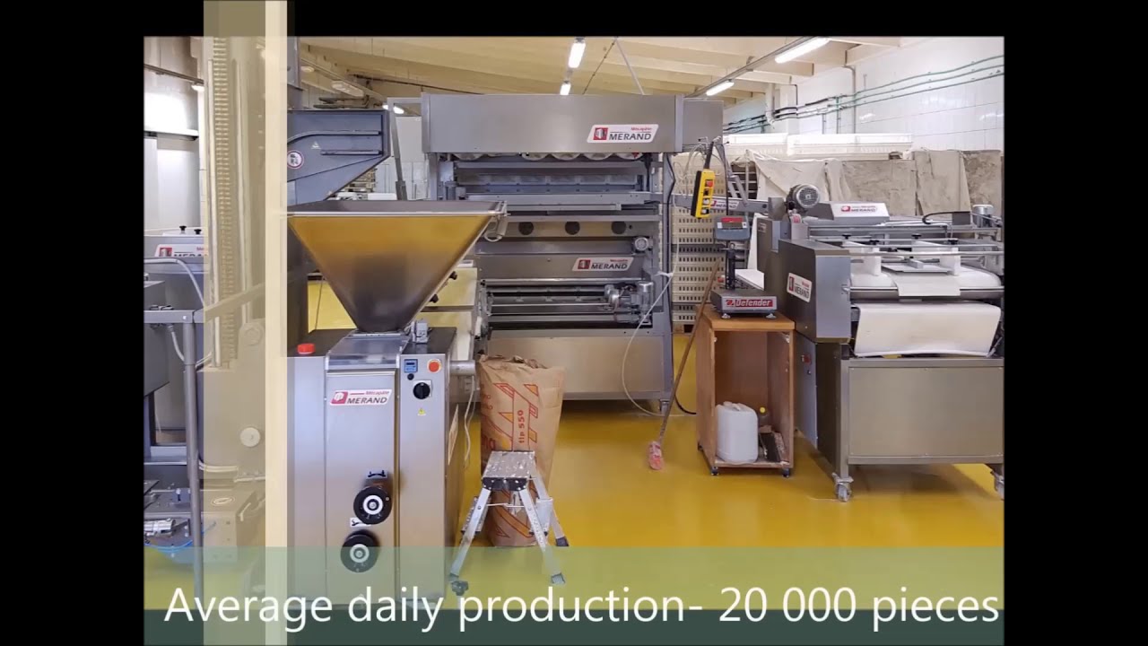 Baguette & Dough Ball production | Mécaform Armor I automatic bread line