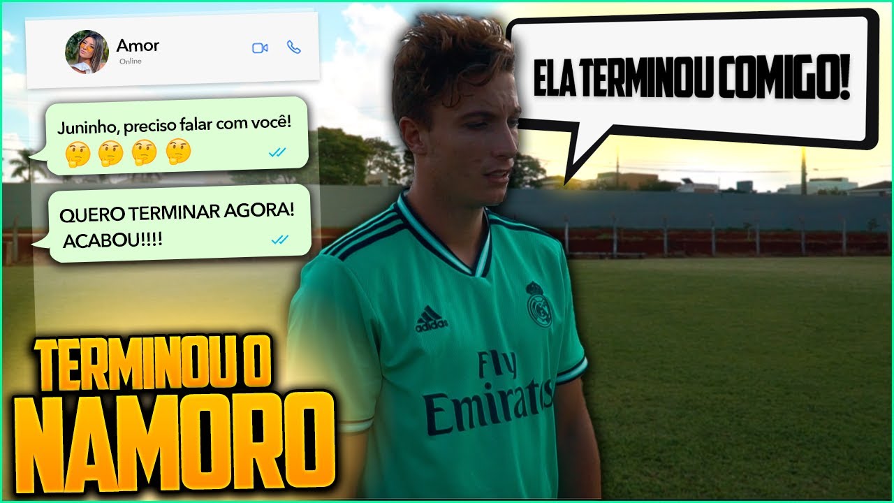 A NAMORADA DO JUNINHO TERMINOU O NAMORO E ELE JOGOU MUITO MAL...