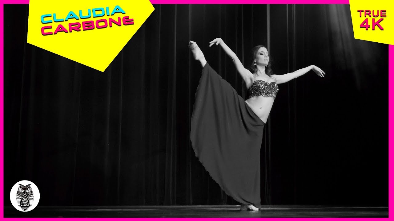 Claudia Carbone, classical fusion dancer, at The Massive Spectacular! [True 4K]