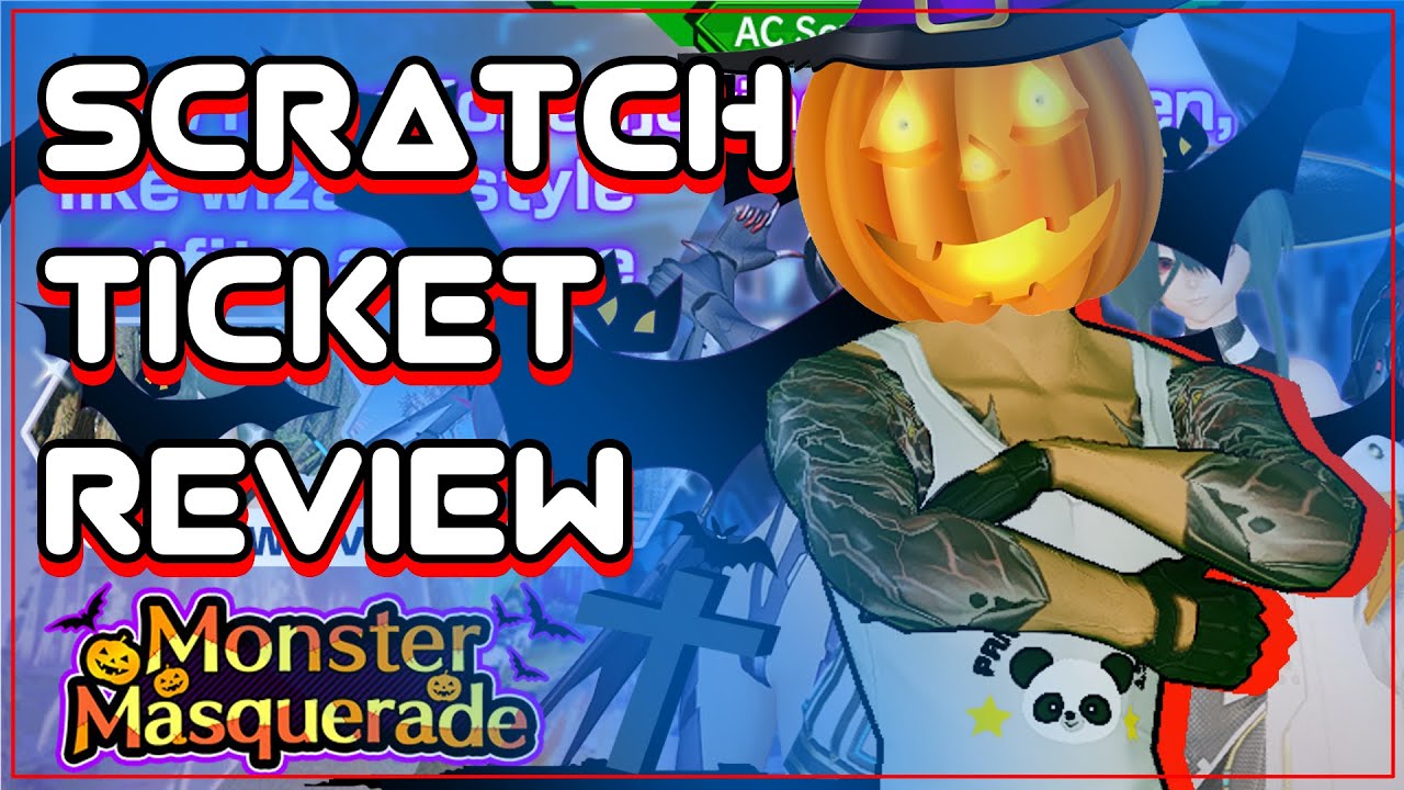 NGS Scratch Ticket Review! - Monster Masquerade