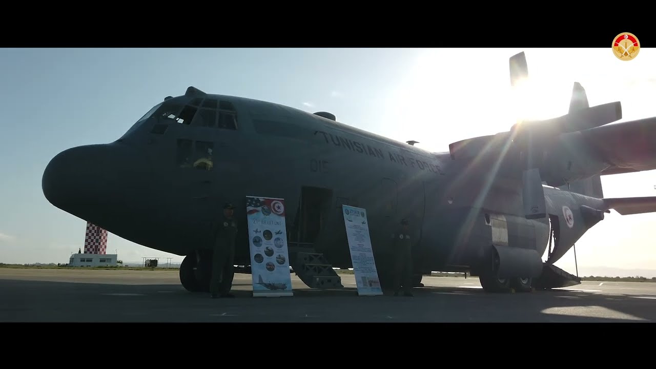 Tunisian air force C 130 H ceremony 2024