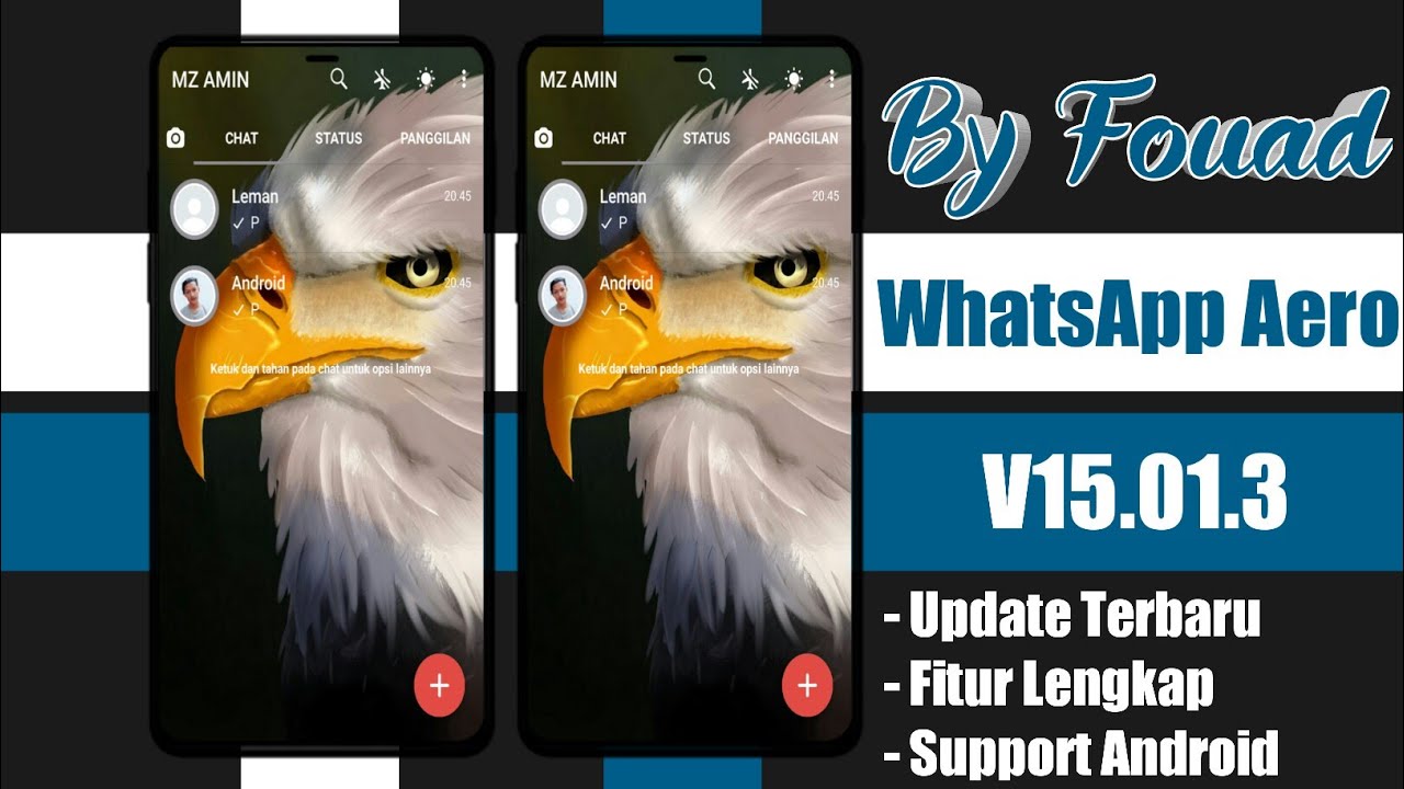 WhatsApp Terbaru 2021 || WhatsApp Aero V15.01.3
