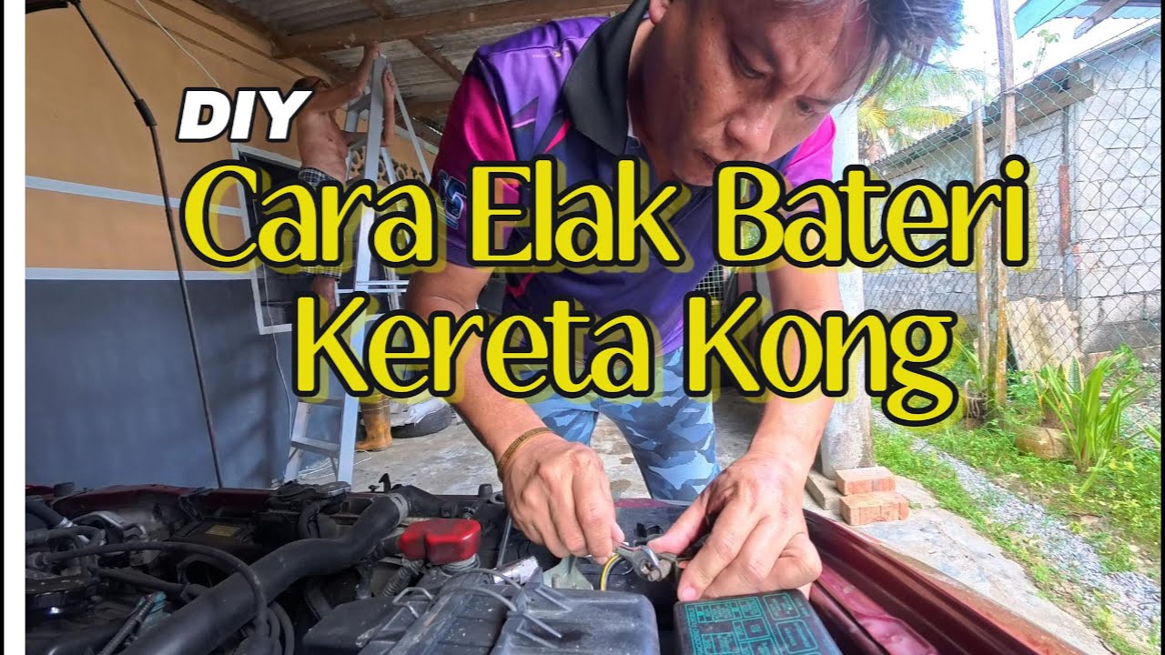 Cara Elak Bateri Kereta Lama Tak Berjalan Kong. Jimat Duit Tak Perlu Selalu Tukar Bateri Kereta Baru