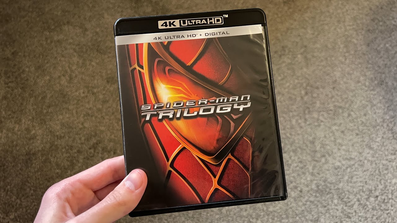 Распаковка трилогии &laquo;Человек-паук&raquo; 4K Ultra HD Blu-ray