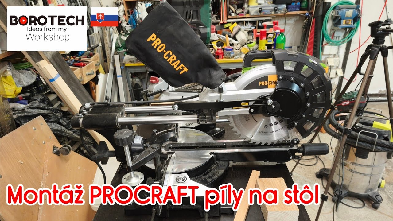 Ako som namontoval kapovaciu pílu Procraft na univerzálny stôl.  №279