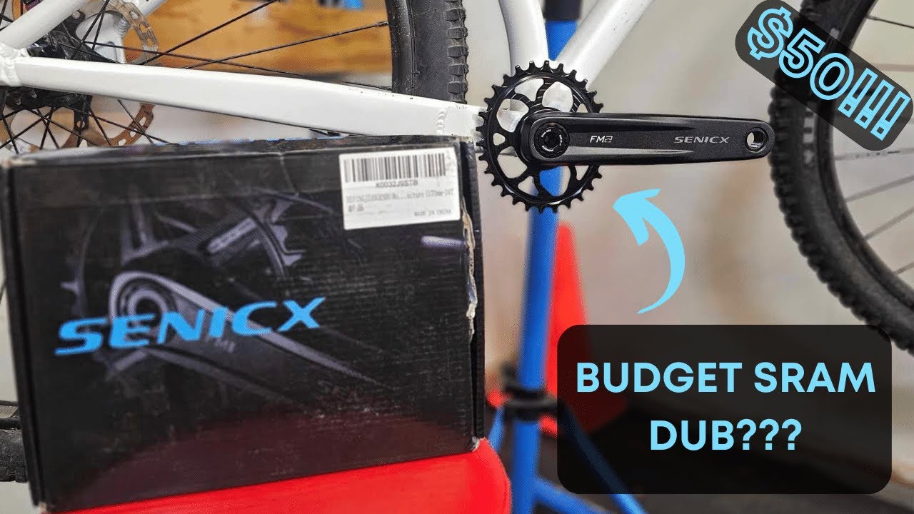 Budget Sram Eagle Crankset  - HEPINGJIANGENBO Mountain Bike Crankset - Senicx Crankset Installation
