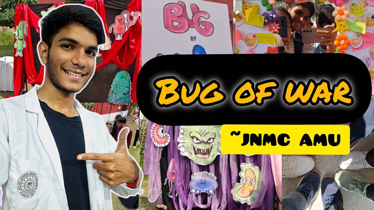 Bug Busters⚕️||Global handwashing day|| JNMC AMU🥼||