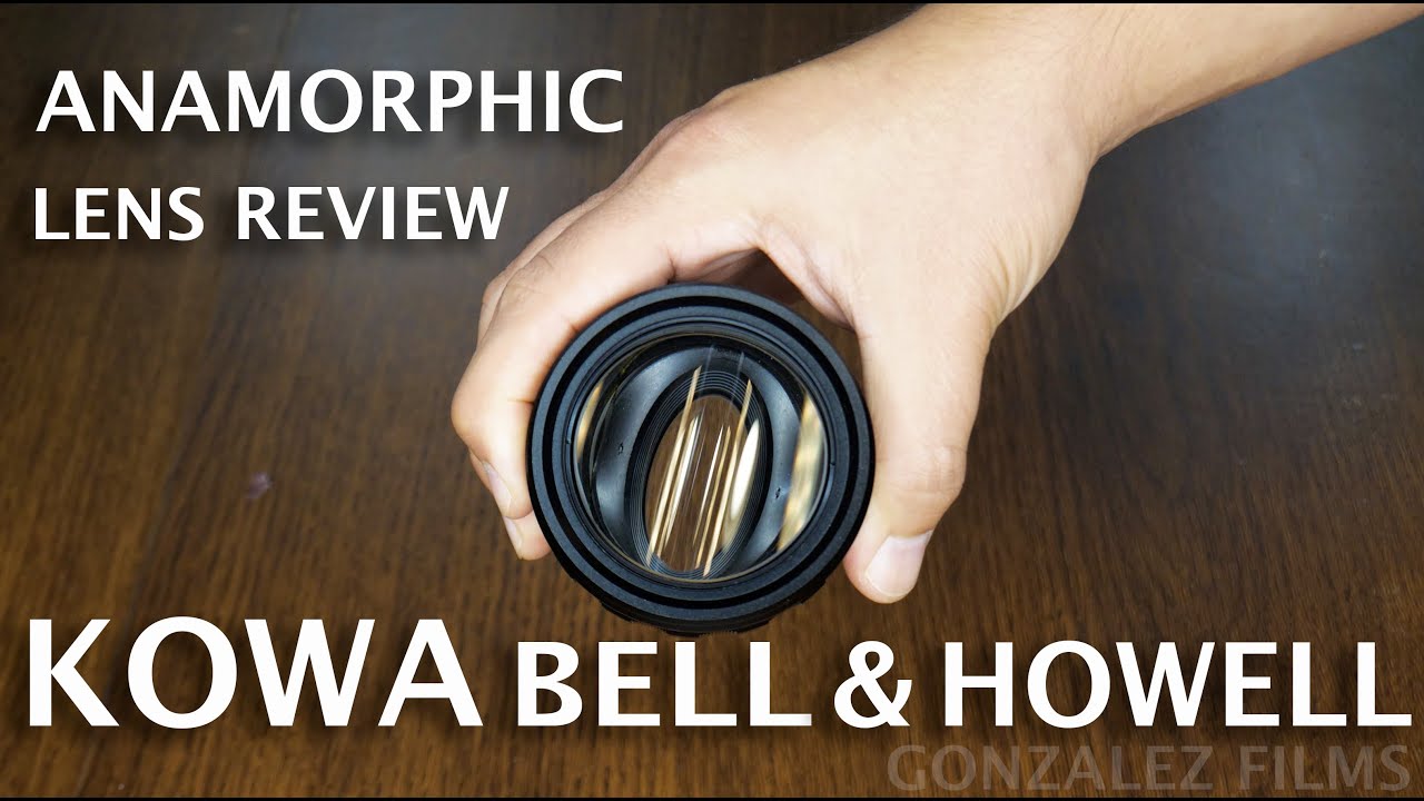 Kowa Bell and Howell Anamorphic Lens Review 4k