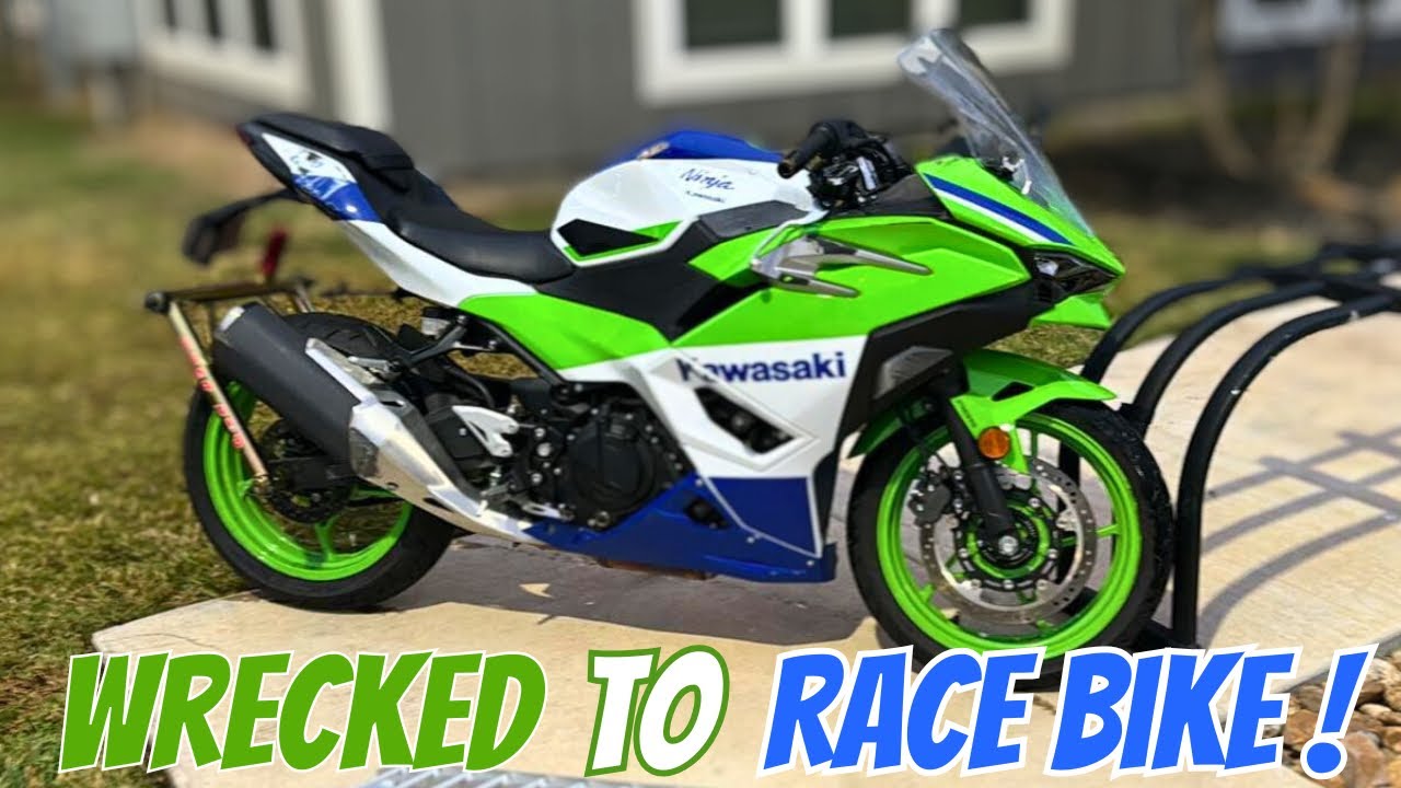 2024 Kawasaki Ninja 500 Race Bike Build: Part 1