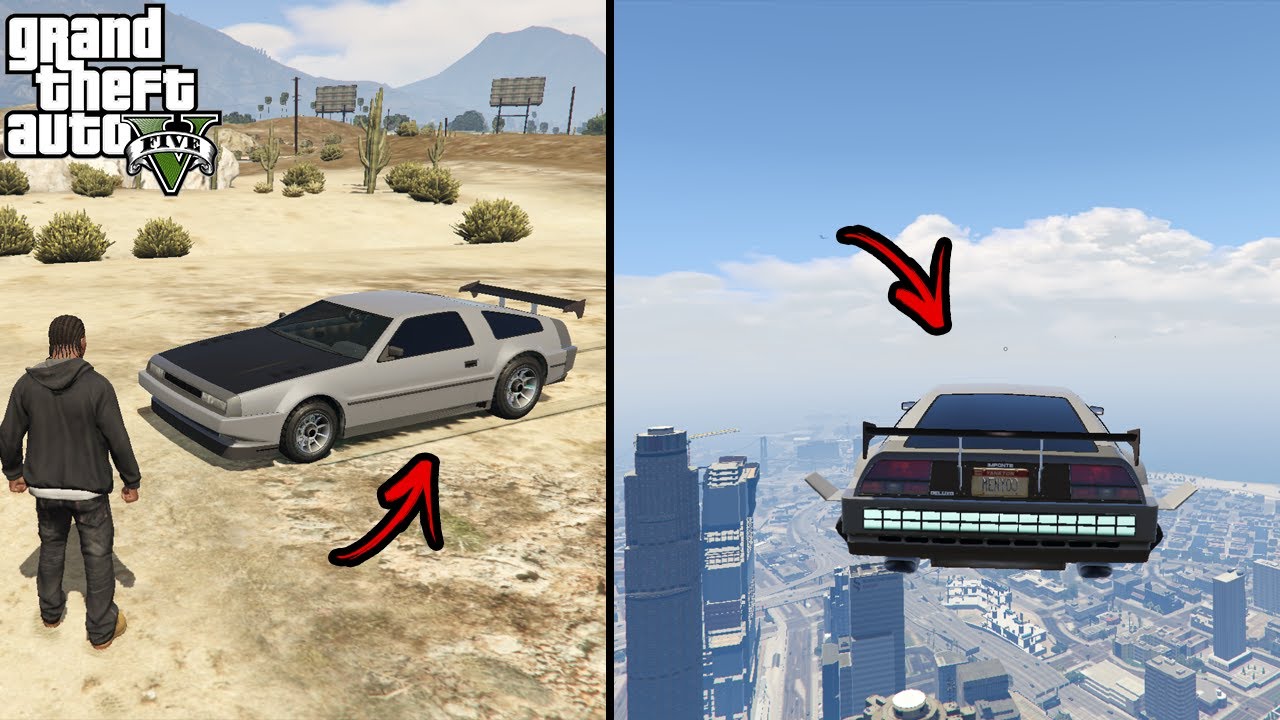 Secret Flying Car Location - Deluxo in GTA V Story Mode