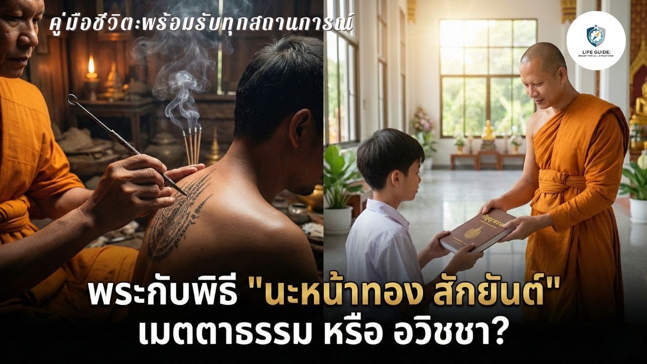 พระกับพิธี 