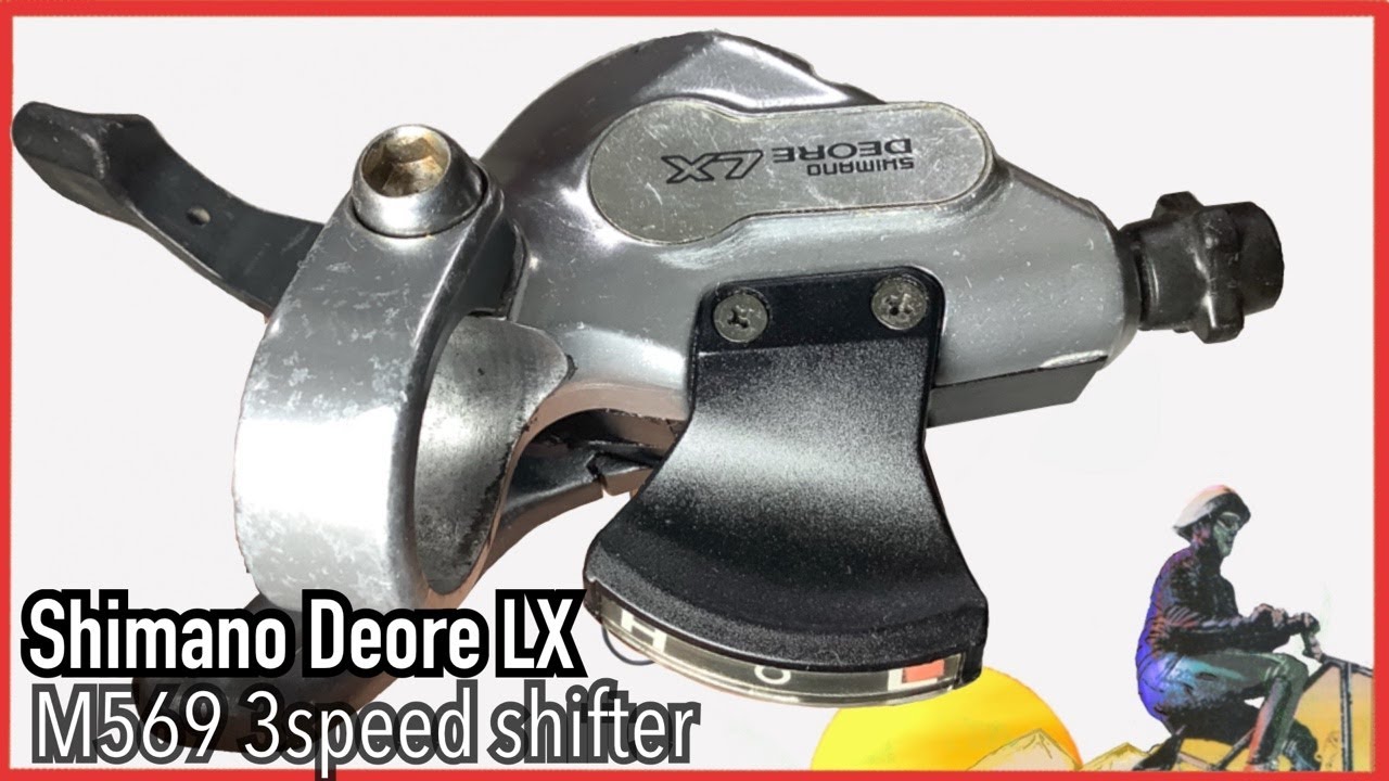 Pt.1 Shimano Deore LX M569 Left shifter: Rebuild service clean