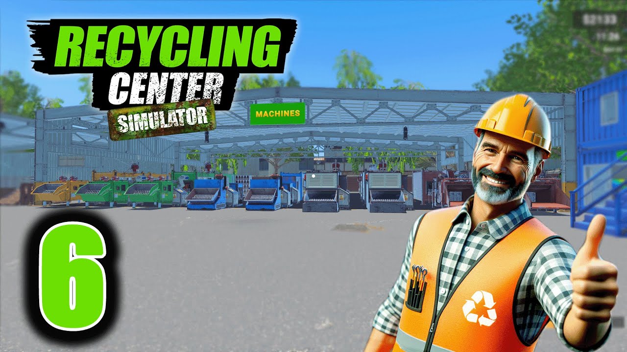 GOING BACK TO TIER 2 MACHINES! - RECYCLING CENTER SIMULATOR