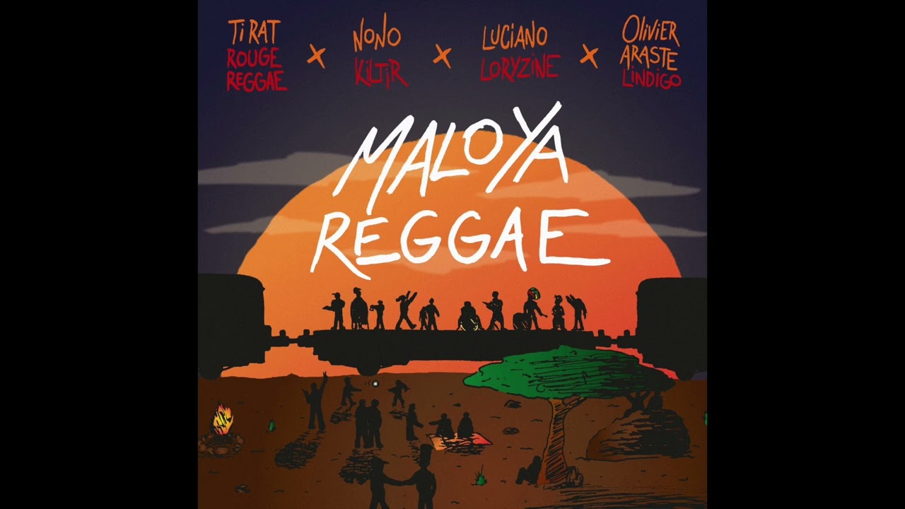Maloya Reggae - Ti Rat & Rouge Reggae (feat. Nono Kiltir, Luciano Loryzine, Olivier Araste Lindigo)