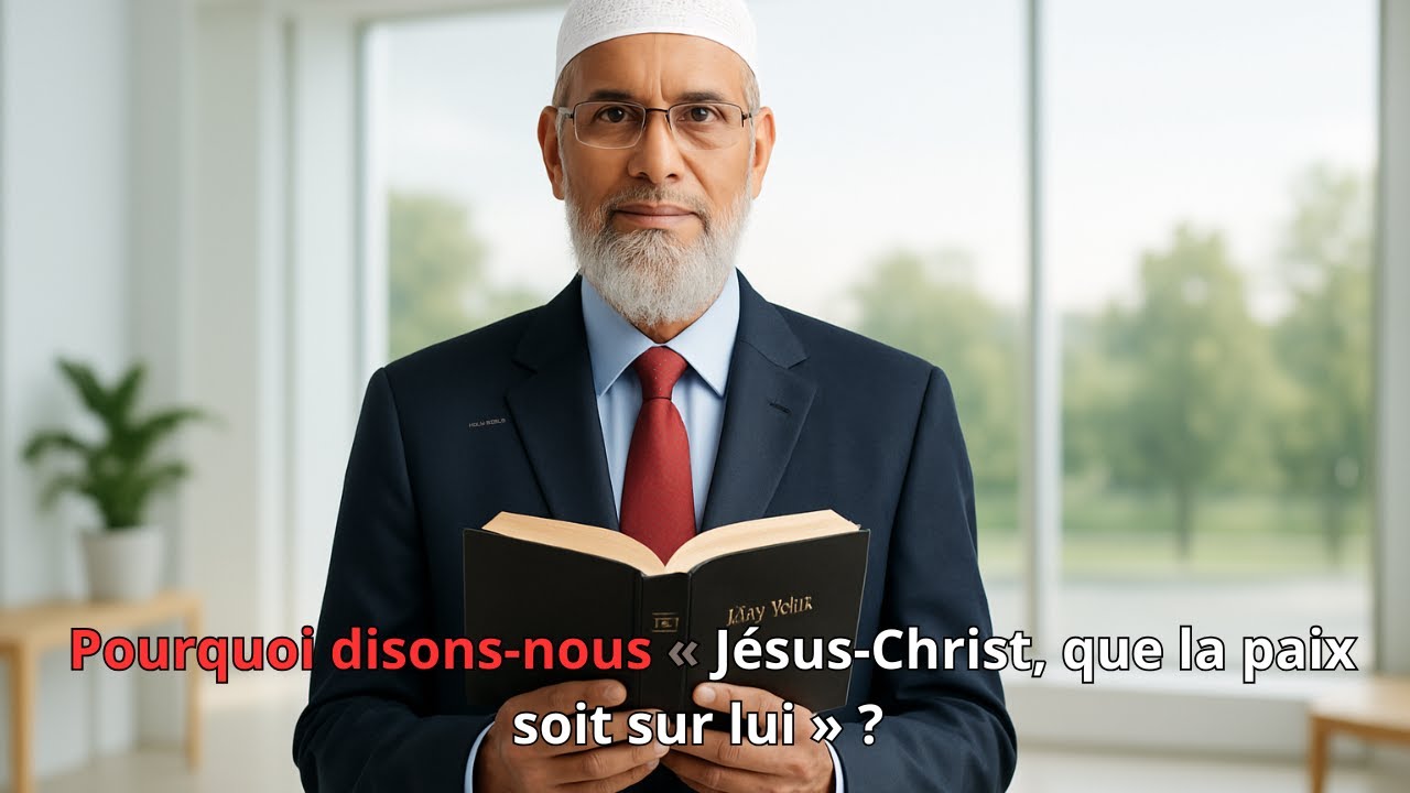 Pourquoi dit-on « paix sur lui » après Jésus-Christ ? — Analyse du Dr Zakir Naik