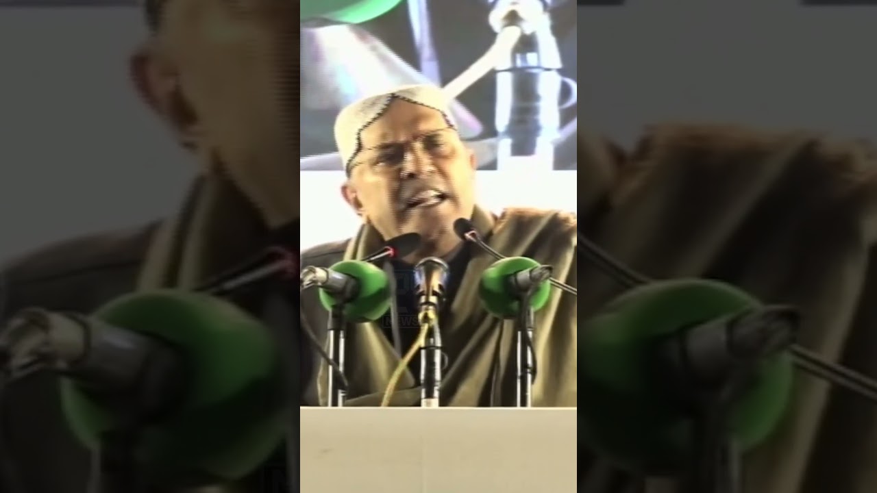 President Zardari Aggressive Speech In PPP Jalsa In Garhi Khuda Bakhsh - India Surprised