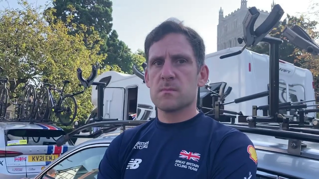 2023 Tour of Britain, GB manager Matt Brammeier on stage 7