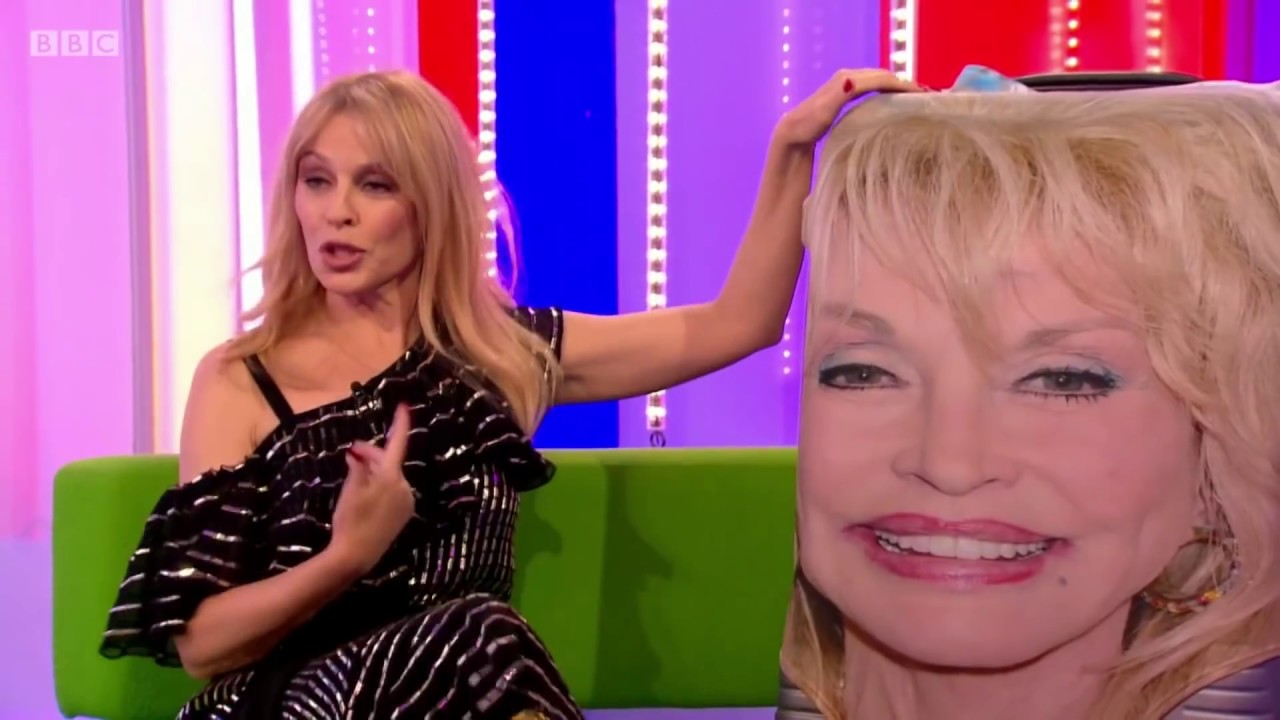 Kylie Minogue interview on The One Show. 9 Apr 2018