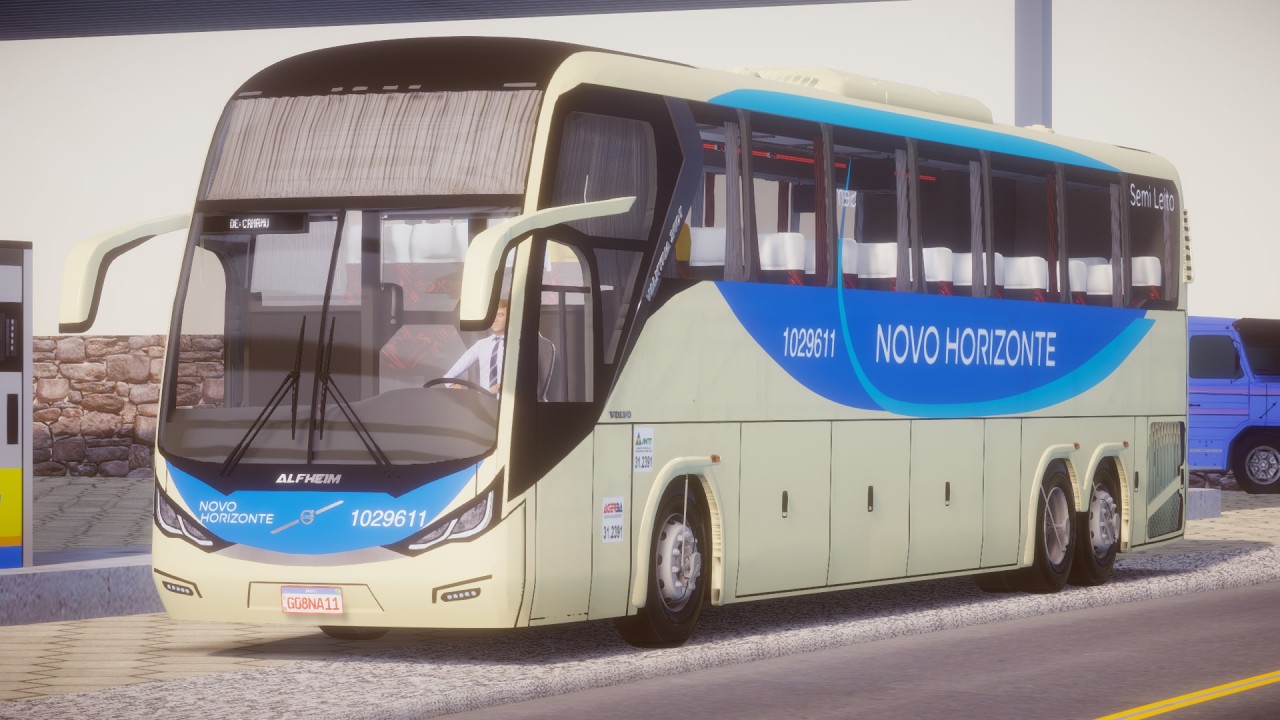 NOVO MOD DE ÔNIBUS RODOVIÁRIO PARA PROTON BUS SIMULATOR ROAD | ALFHEIM VALKYRIA S2 VOLVO B10R