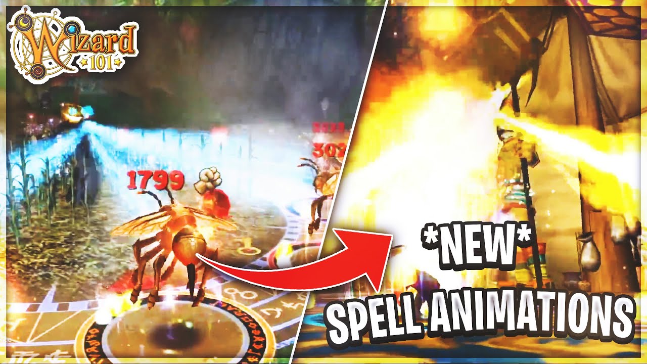*NEW* Spell Animations COMING to Wizard101! (2021)