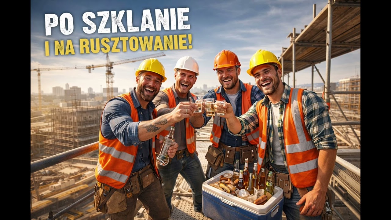 Po Szklanie I Na Rusztowanie🍻🍾⚒️
