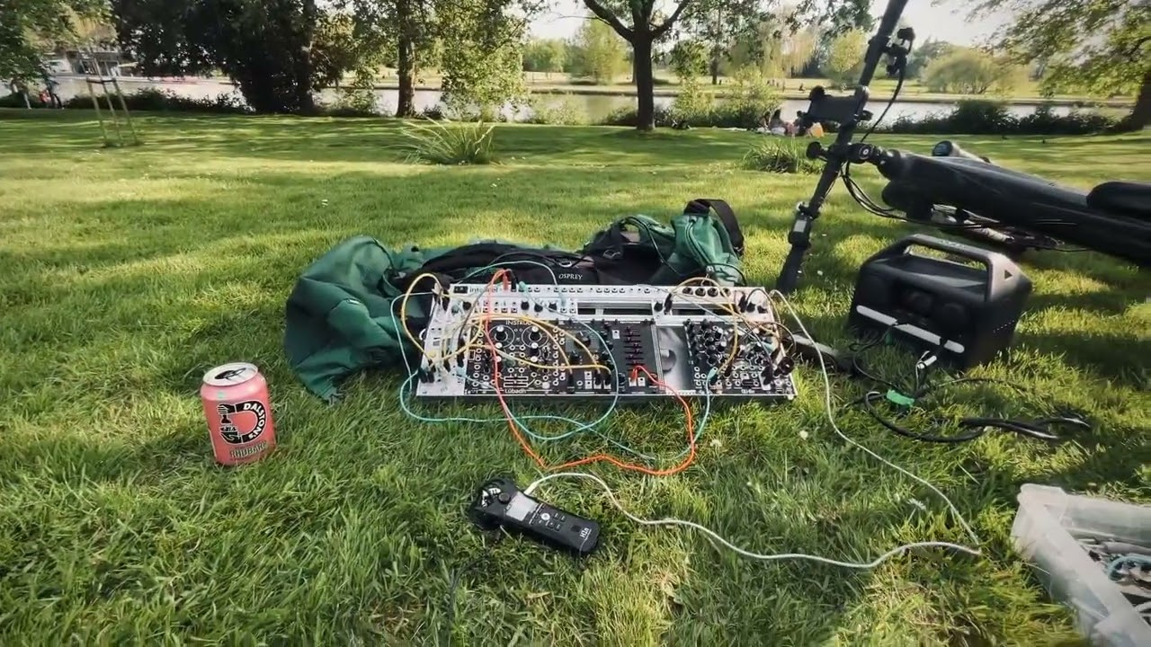&lsquo;Portable&rsquo; modular setup - Intellijel Palette and Anker 521 power pack