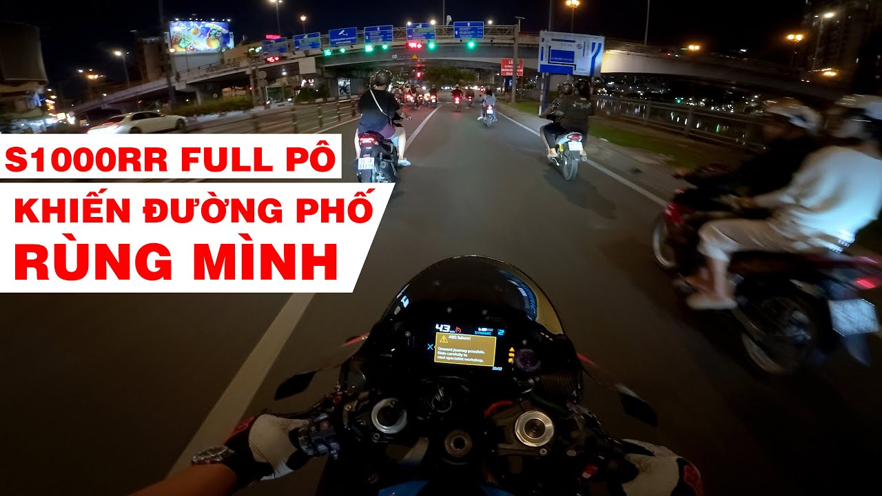 S1000RR 2020 FULL PÔ – TIẾNG GẦM KHIẾN ĐƯỜNG PHỐ RÙNG MÌNH | POV | GRANT TUẤN