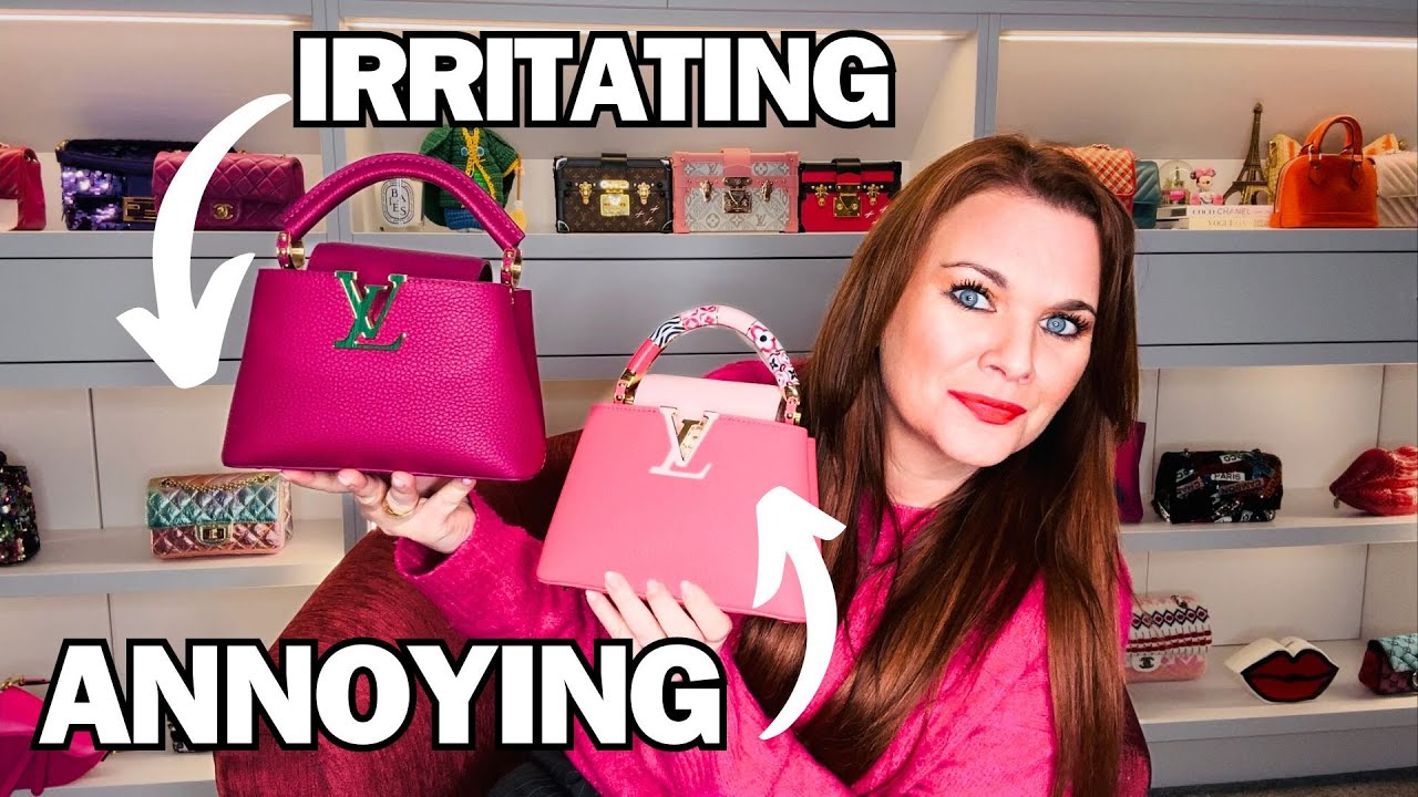 BRUTAL, HONEST REVIEW OF THE LOUIS VUITTON CAPUCINES BAG.