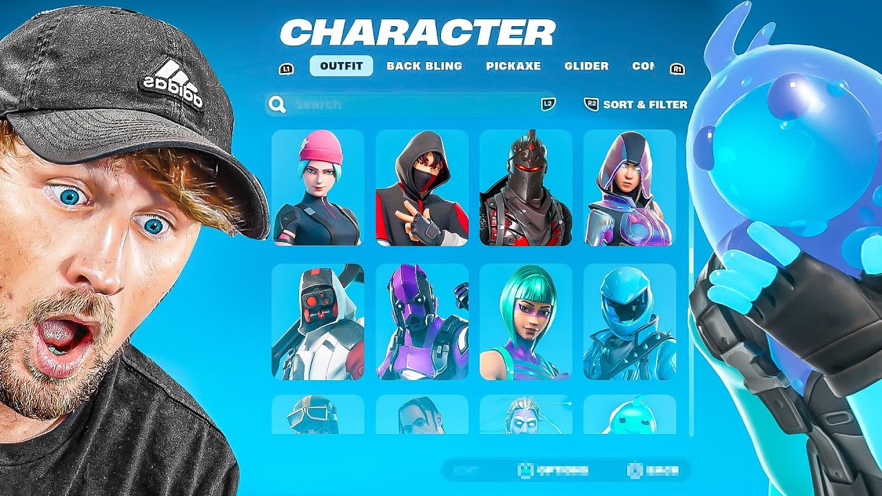 He Gave Sarah His $10,000 Fortnite Account !!
