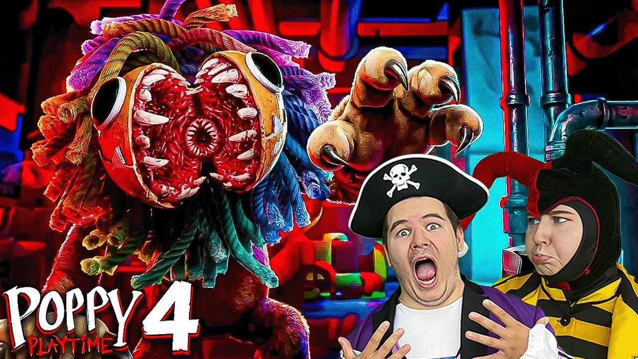 😱 ВПЕРВЫЕ ИГРАЕМ В ПОППИ ПЛЕЙТАЙМ 4 ГЛАВА! ПОЛНОЕ ПРОХОЖДЕНИЕ POPPY PLAYTIME CHAPTER 4!