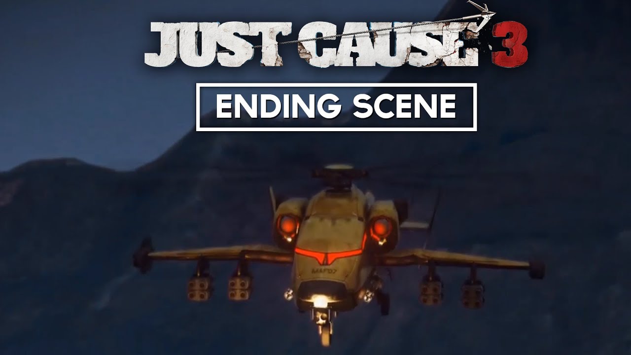 Just Cause 3 - Ending Cutscene (Final Boss Fight) Story Complete