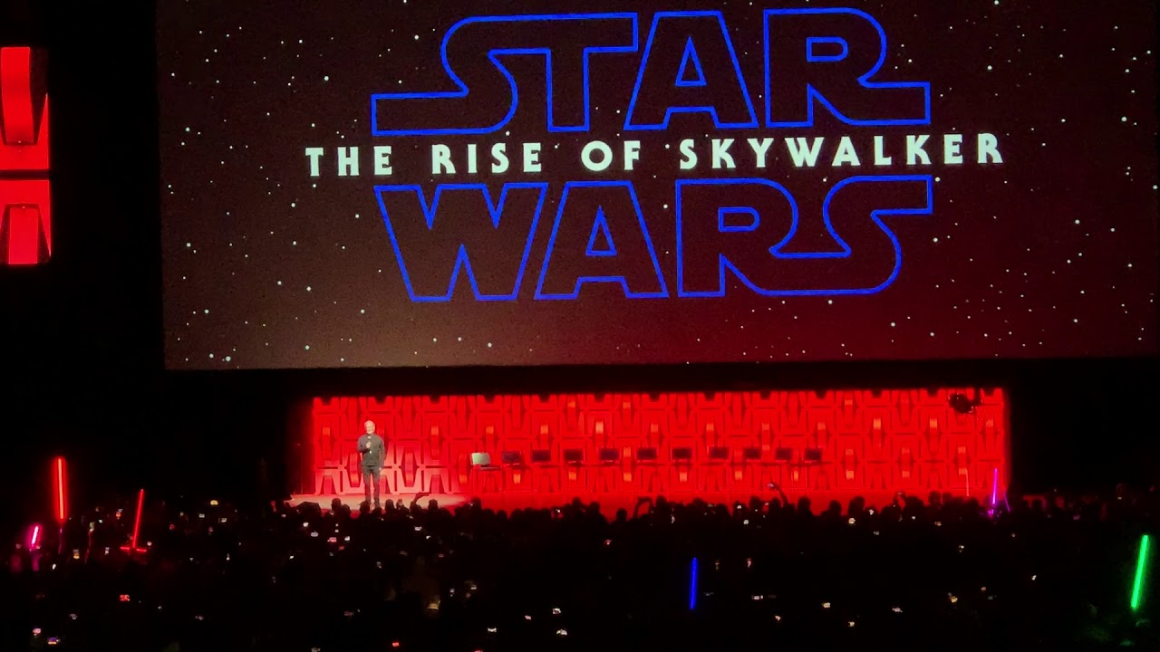 Star Wars Celebration 2019: Ian McDiarmid on stage at The Rise of Skywalker panel!